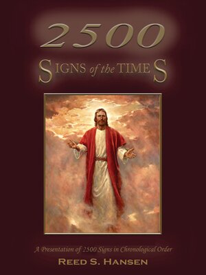 cover image of 2500 Signs of the Times in Order